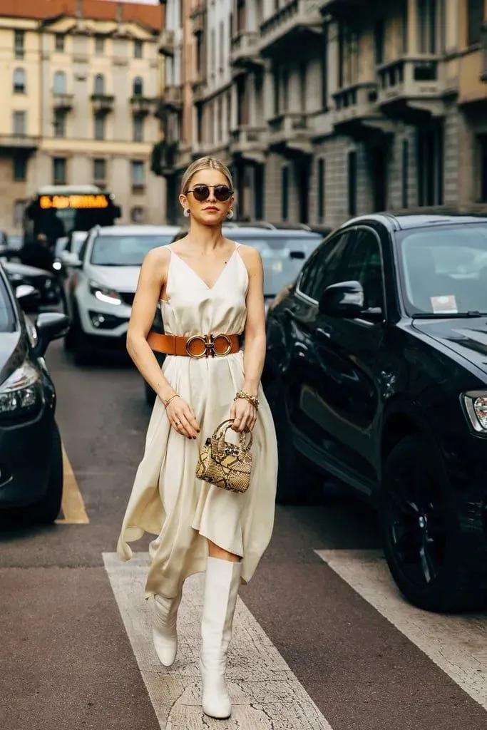 一条腰带拯救一条碎花裙,一条神奇的束腰带