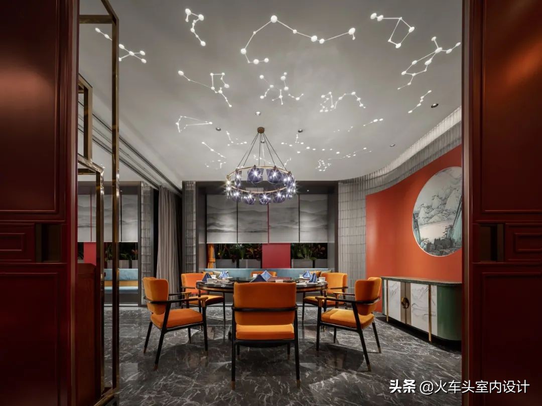 北京会所装修设计轻奢,500平米私人会所中式设计