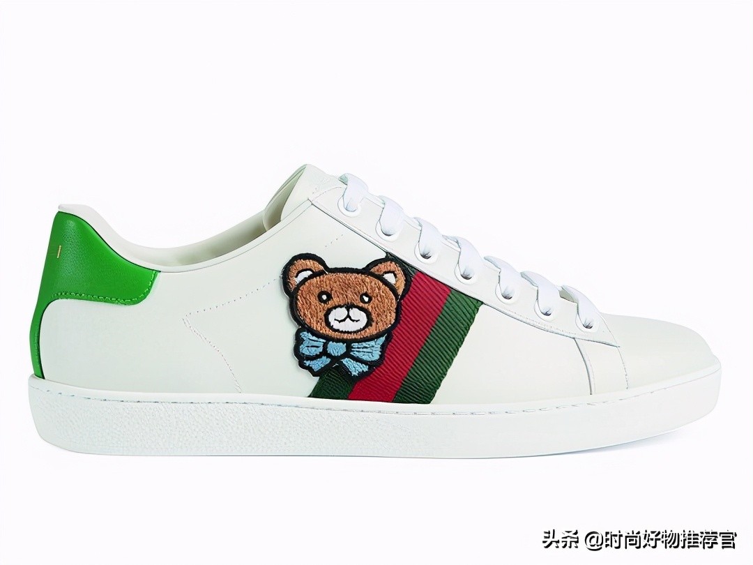 gucci泰迪熊印花连衣裙 (gucci粉色卫衣泰迪熊)