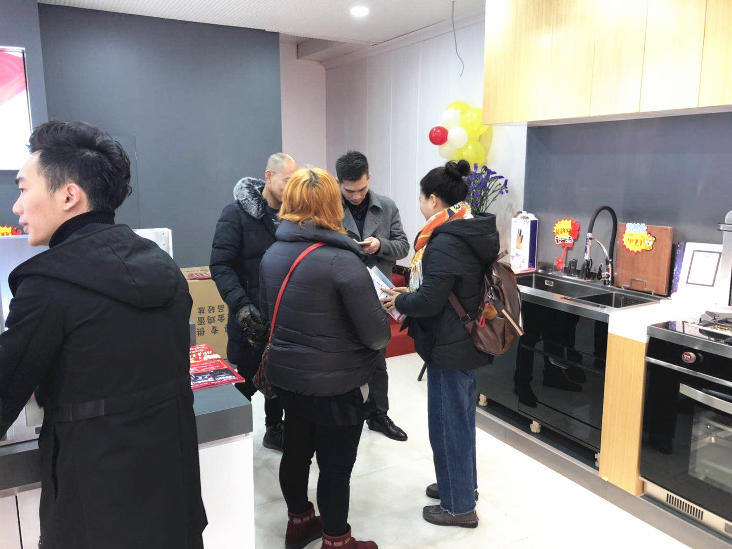 美集世集成厨电新店盛大开业！