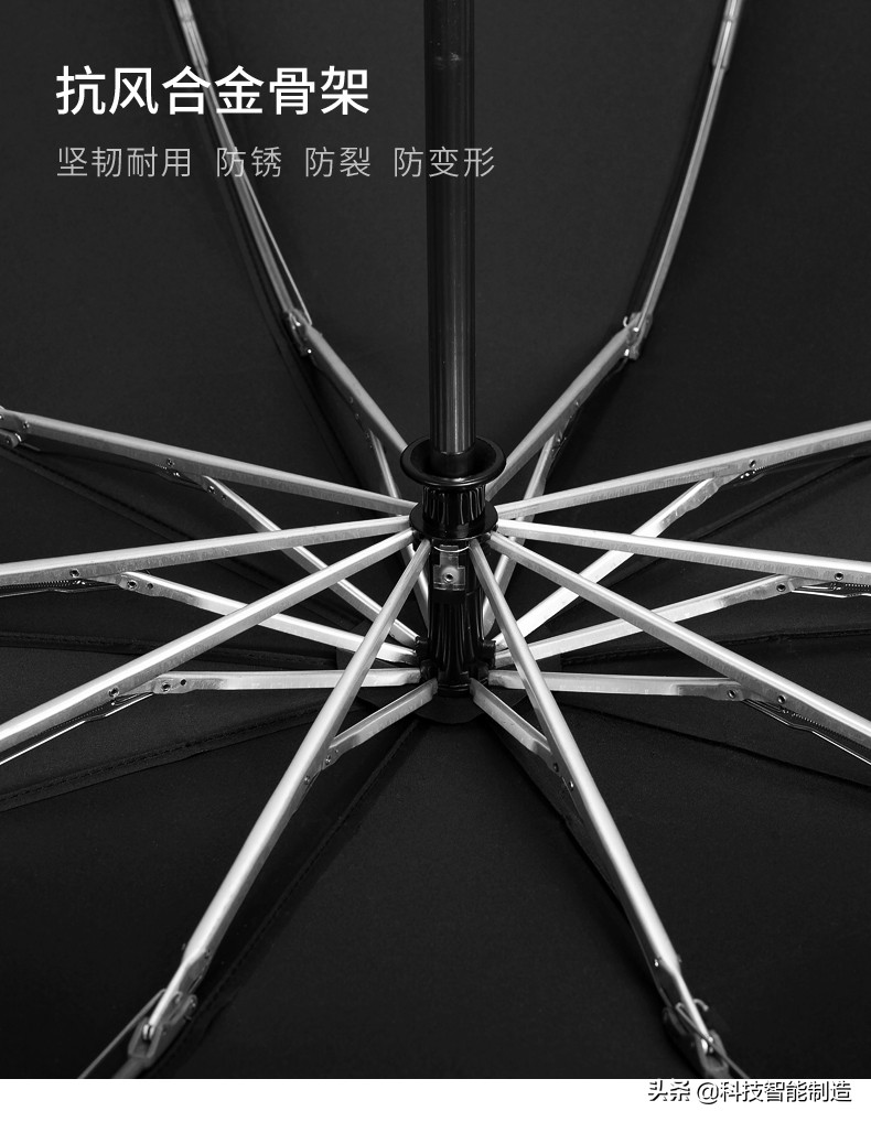 伞怎么自动开合,伞怎么折叠回原样