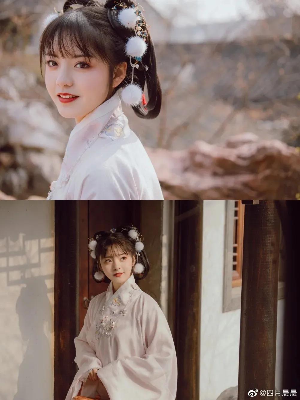 00后女孩演绎四大名著美女,凭一个造型火出圈,200万网友点赞