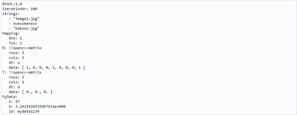 opencv如何输出一个变量,opencv读取xml文件