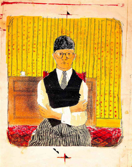 英国同性恋艺术大师DavidHockney作品欣赏