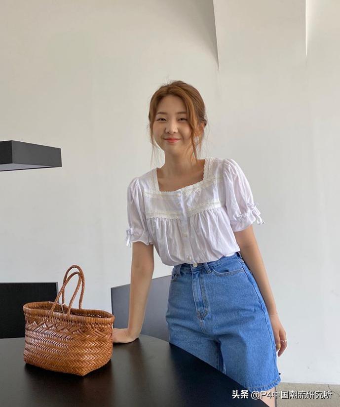 牛仔短裤怎么穿才好看,牛仔短裤就要穿这样的舒适又显瘦