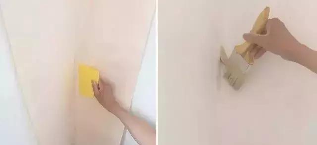 墙布透胶怎么处理,墙布透胶滴上白色涂料怎么处理