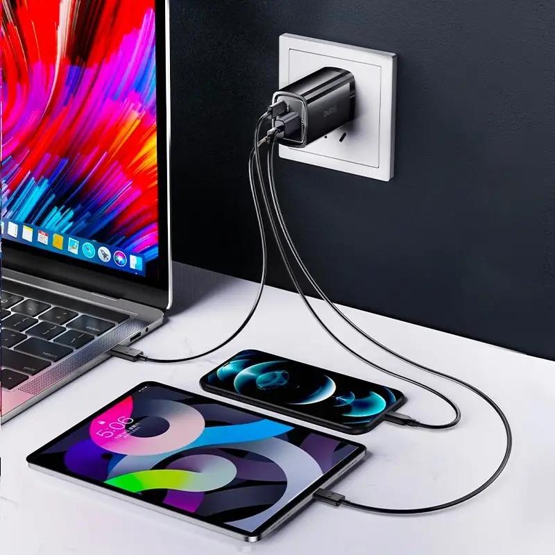 闪充65w氮化镓充电器测评,电脑笔记本同时快充