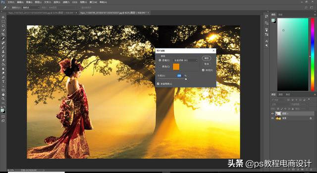 ps通道抠图教程人物复杂背景,ps通道抠图怎么变黄色了