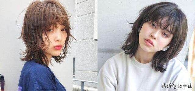 法式蛋卷中长款一次性卷发造型,法式慵懒卷发中长造型发量少