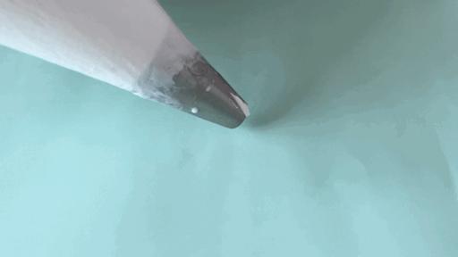 向日葵裱花手法教程简单易学,蛋糕裱花入门基础手法