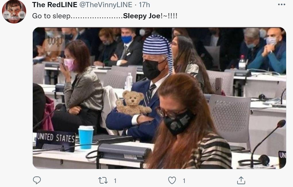 拜登在发布会上说要睡了,拜登又睡着了