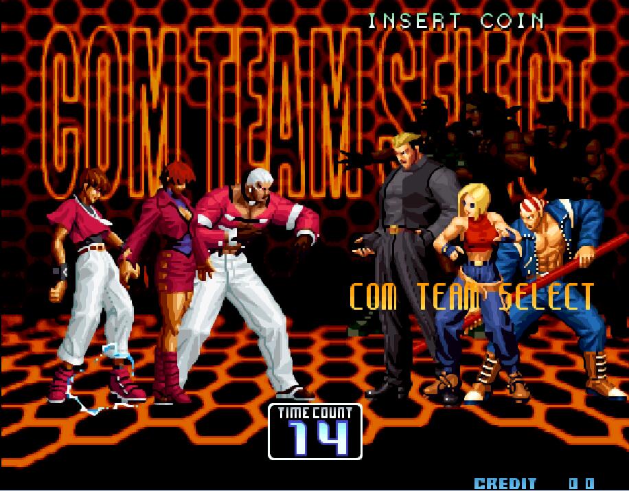 拳皇街机所有人物出招表,拳皇八神2002庵连招分解