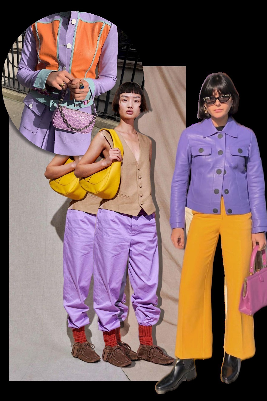 超级显白的色系穿搭快get起来吧,今年流行的亮色系穿搭叫什么