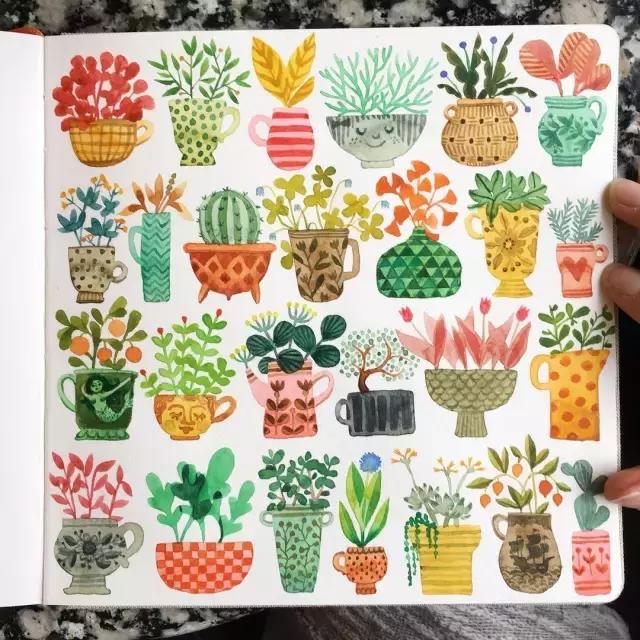 手残党零基础画,纹理画教程初学者