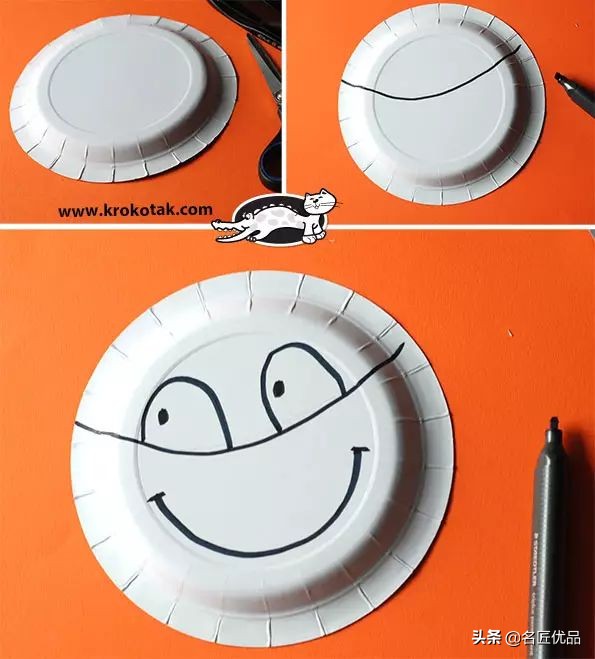 用纸盘做公主房子的玩具,一次性纸盘怎么做滚珠玩具