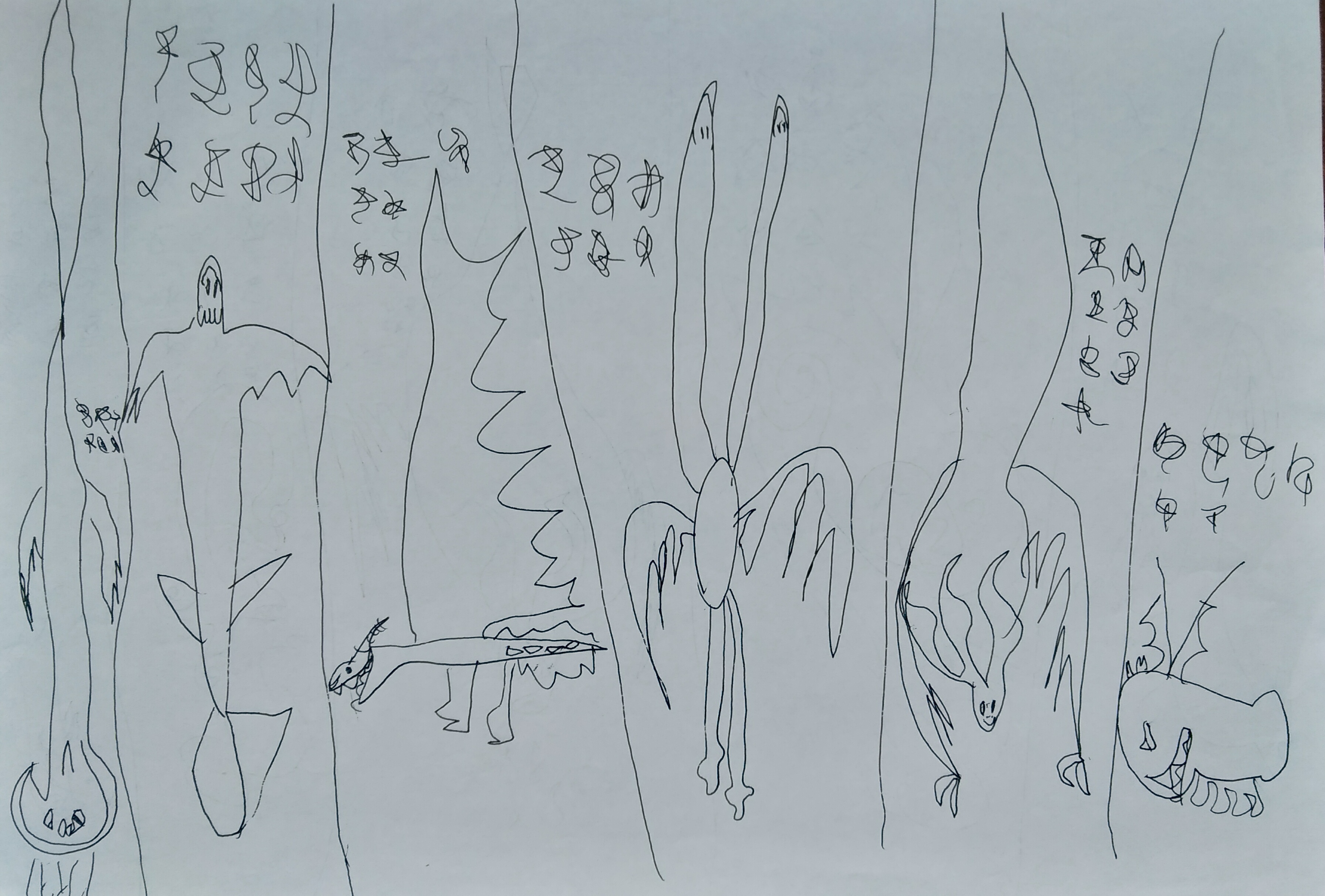 童真童趣儿童画,儿童画画展作品