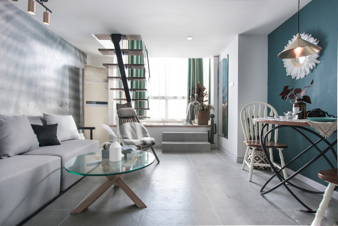 精品loft小公寓设计，造放松休闲娱乐为一体的家