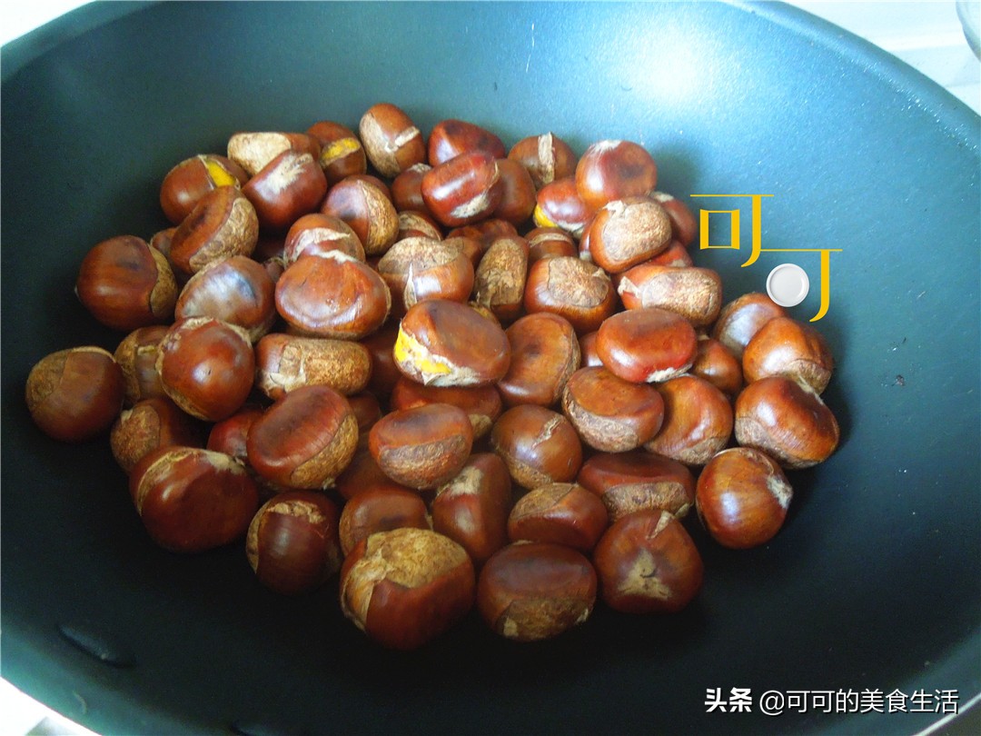 秋风起糖炒栗子飘香,秋风起板栗香视频