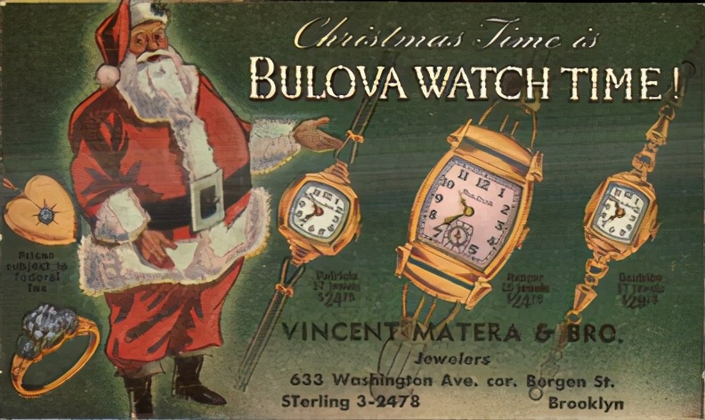 收藏家的手表,圣诞老人手表