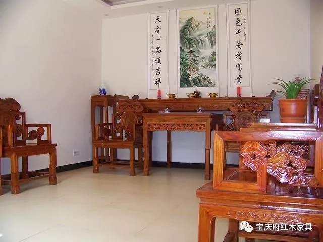 中堂家具的摆放——无中堂非大户