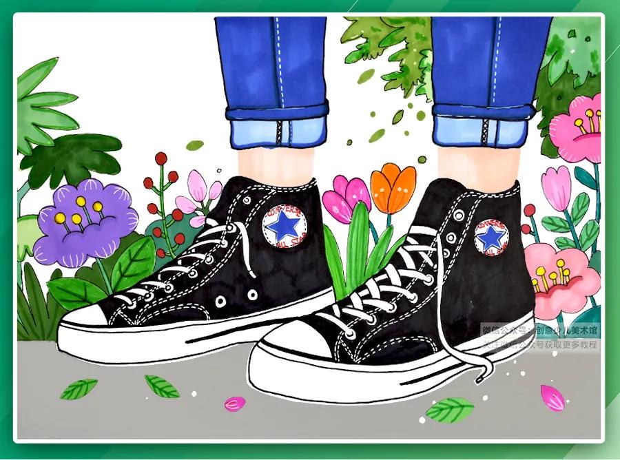 儿童水彩画教学简单9-12岁,水彩笔儿童画教程简单