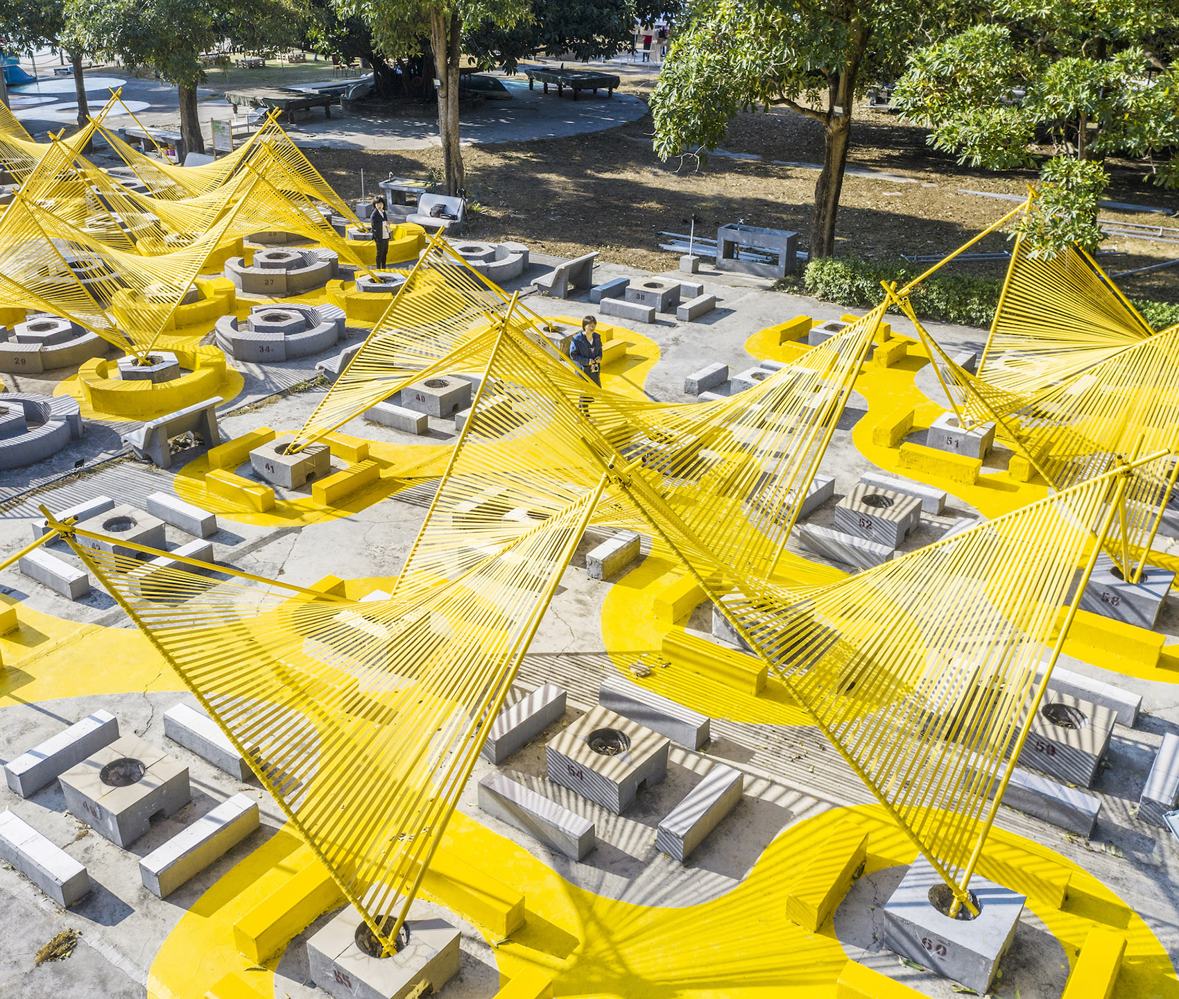 “篝火”空间装置，深圳/MAT超级建筑事务所