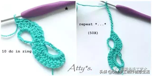 手工diy钩针编织围巾教程,diy手工编织围巾教程