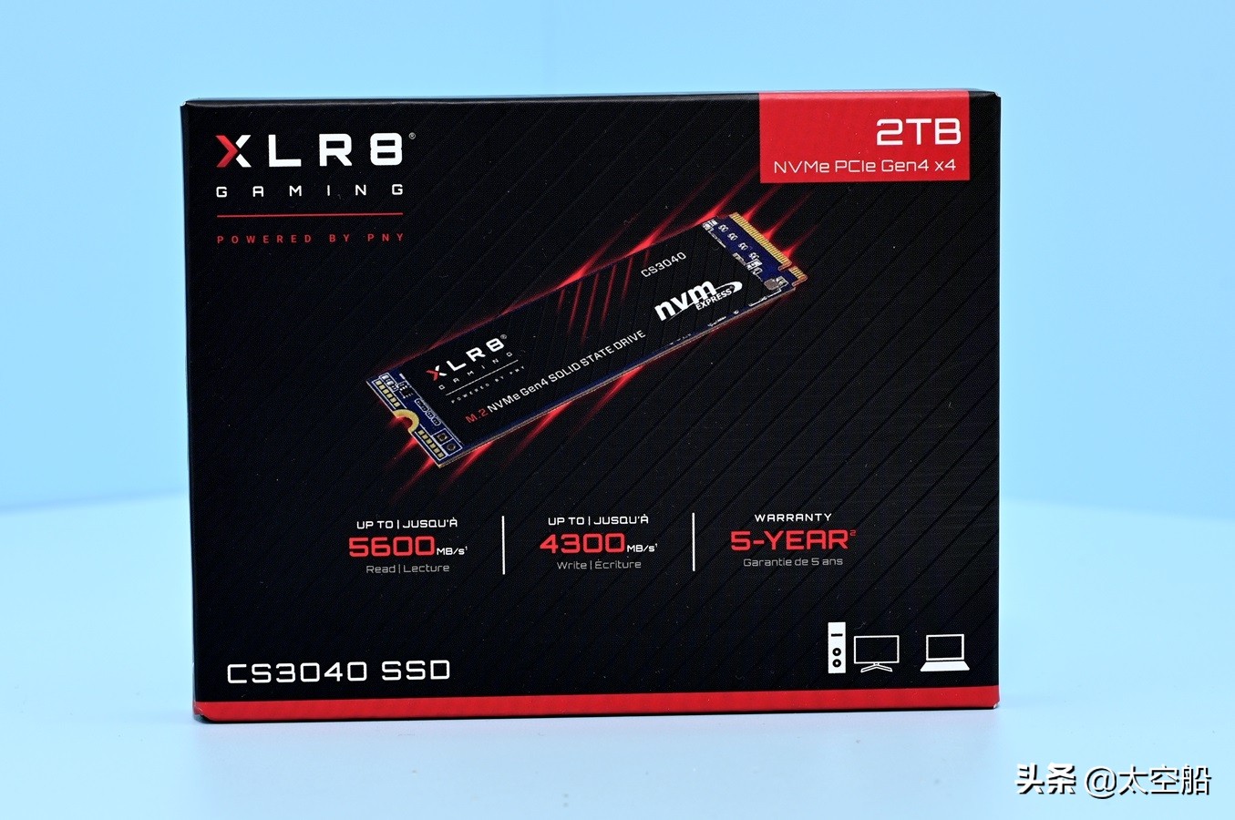 PNYXLR8CS3040M.2NVMeSSD,让电脑“飞”起来