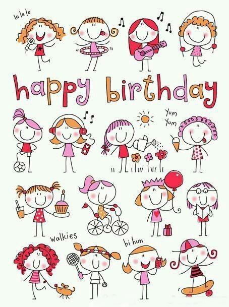 100个可爱图案简笔画人物,100个可爱简笔画比心小人