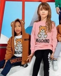 林心如花边教主布蕾克莱芙莉撞泰迪熊大衣童装也赶毛茸茸流行