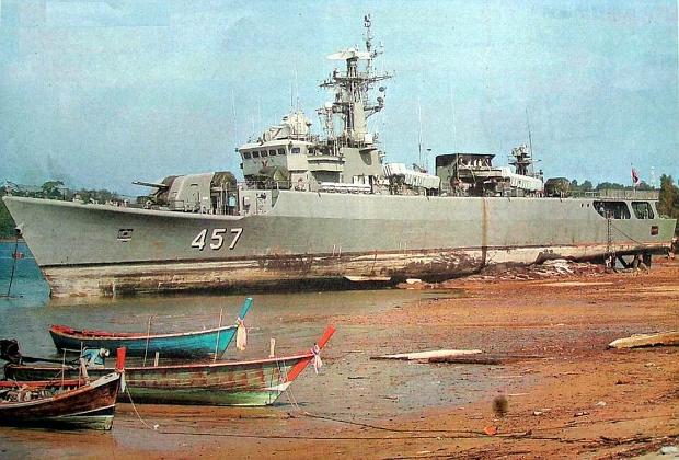 中国海军4艘俄式现代舰,2018年韩国海军国际阅舰式