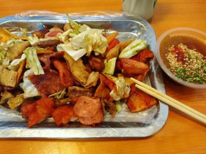 那些不肯去汉阳的，告诉你们！太没口福了！不服来战