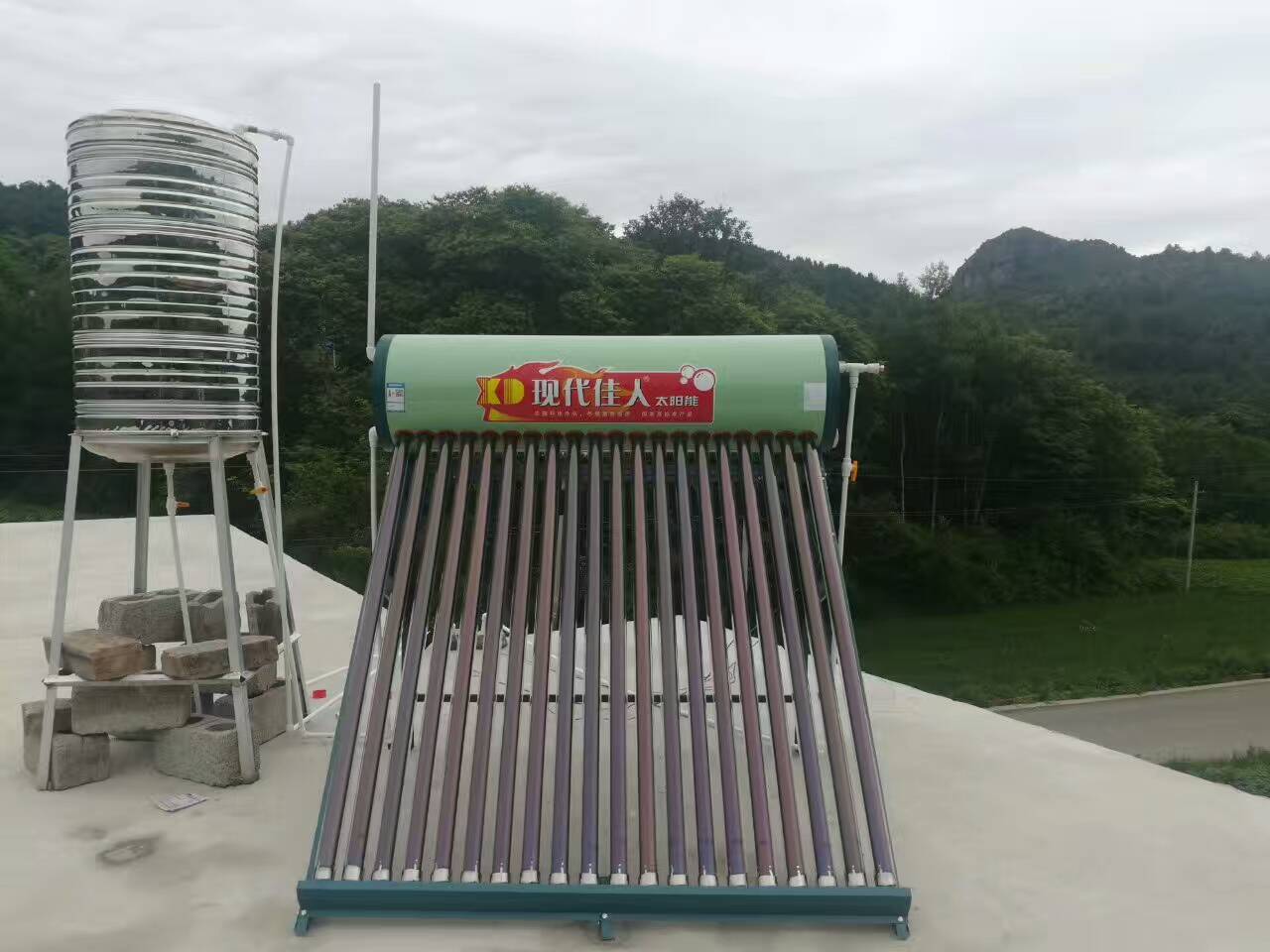 曾经普遍使用的太阳能热水器,太阳能热水器为什么放在屋顶