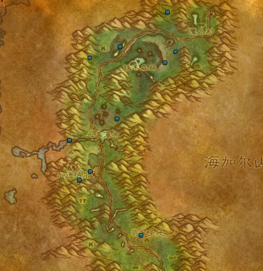 怀旧服费伍德森林萝卜怎么采,费伍德森林怀旧服地图