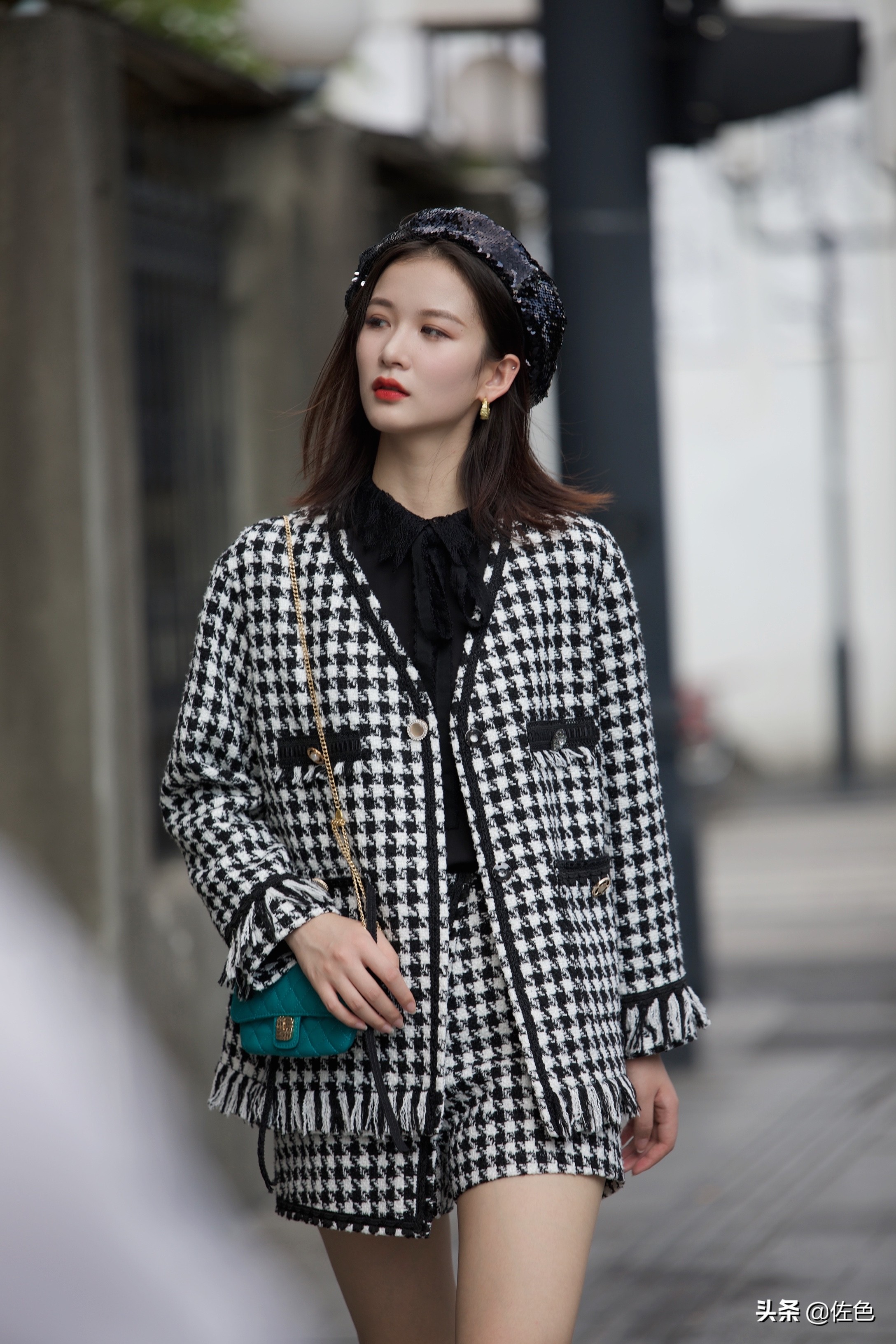 春季街拍微胖小姐姐穿搭,冬季街拍穿搭分享