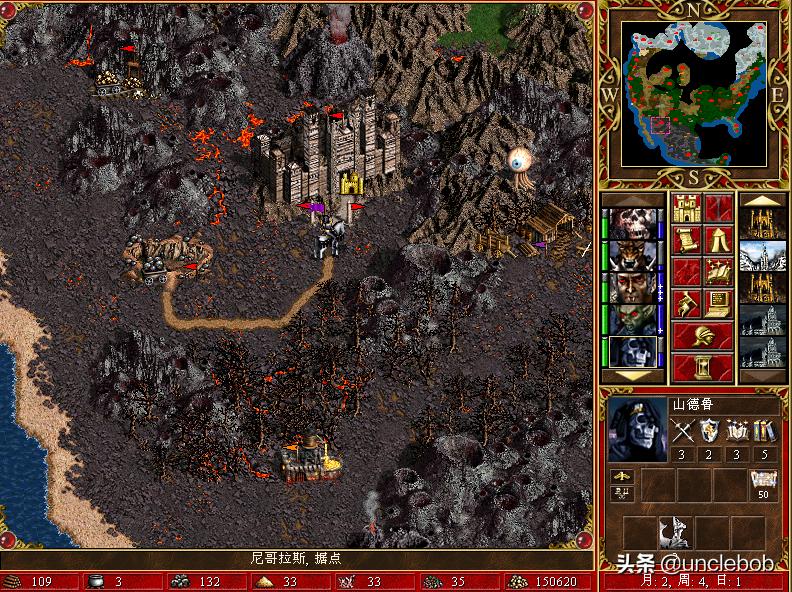 英雄无敌3脆弱平衡失控,电脑瞬间崩盘