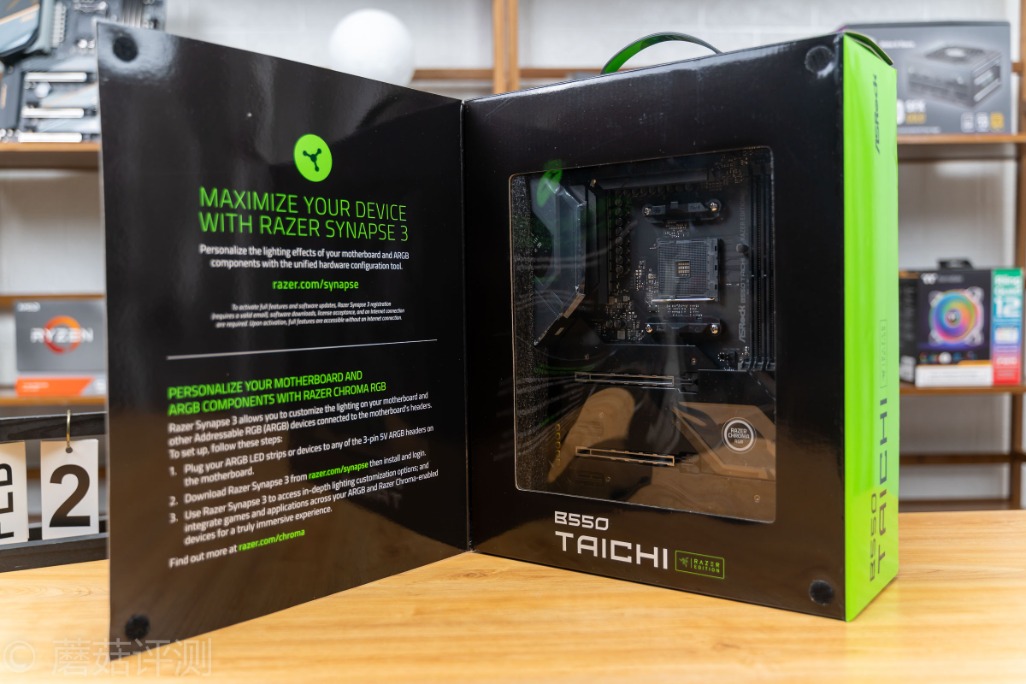 雷蛇华擎x570主板怎么样,华擎x570太极雷蛇定制款主板赏析