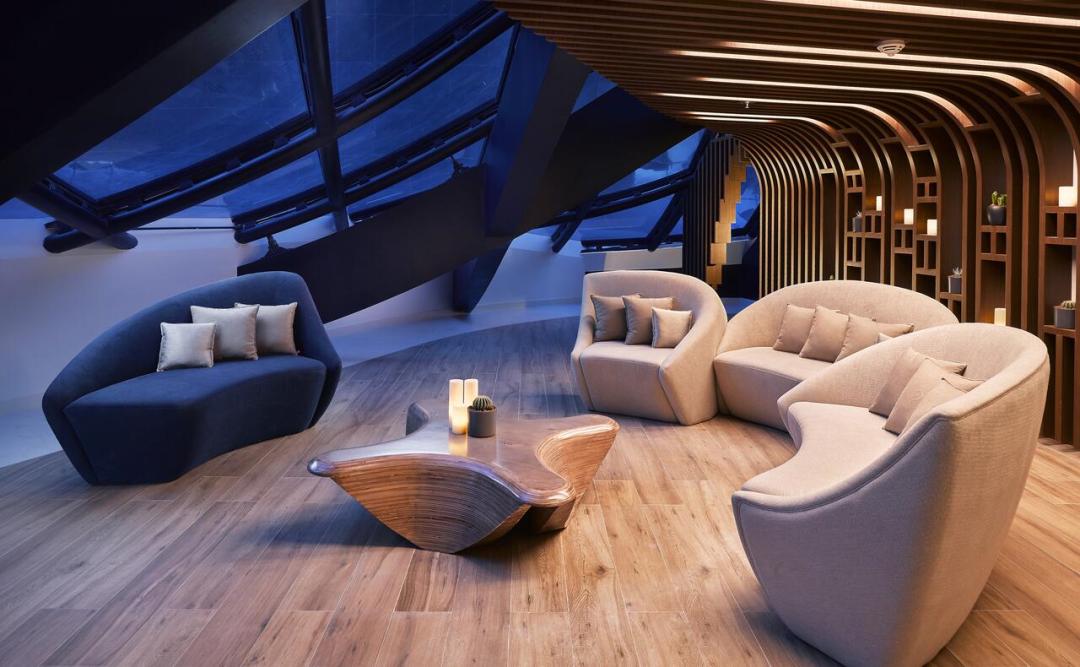 扎哈设计的迪拜酒店,扎哈迪拜综合体图片