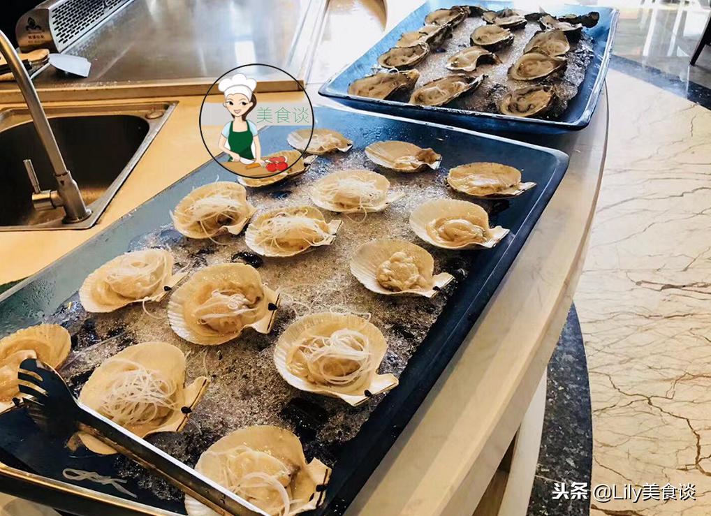 一人吃海鲜自助,朋友请吃海鲜大餐