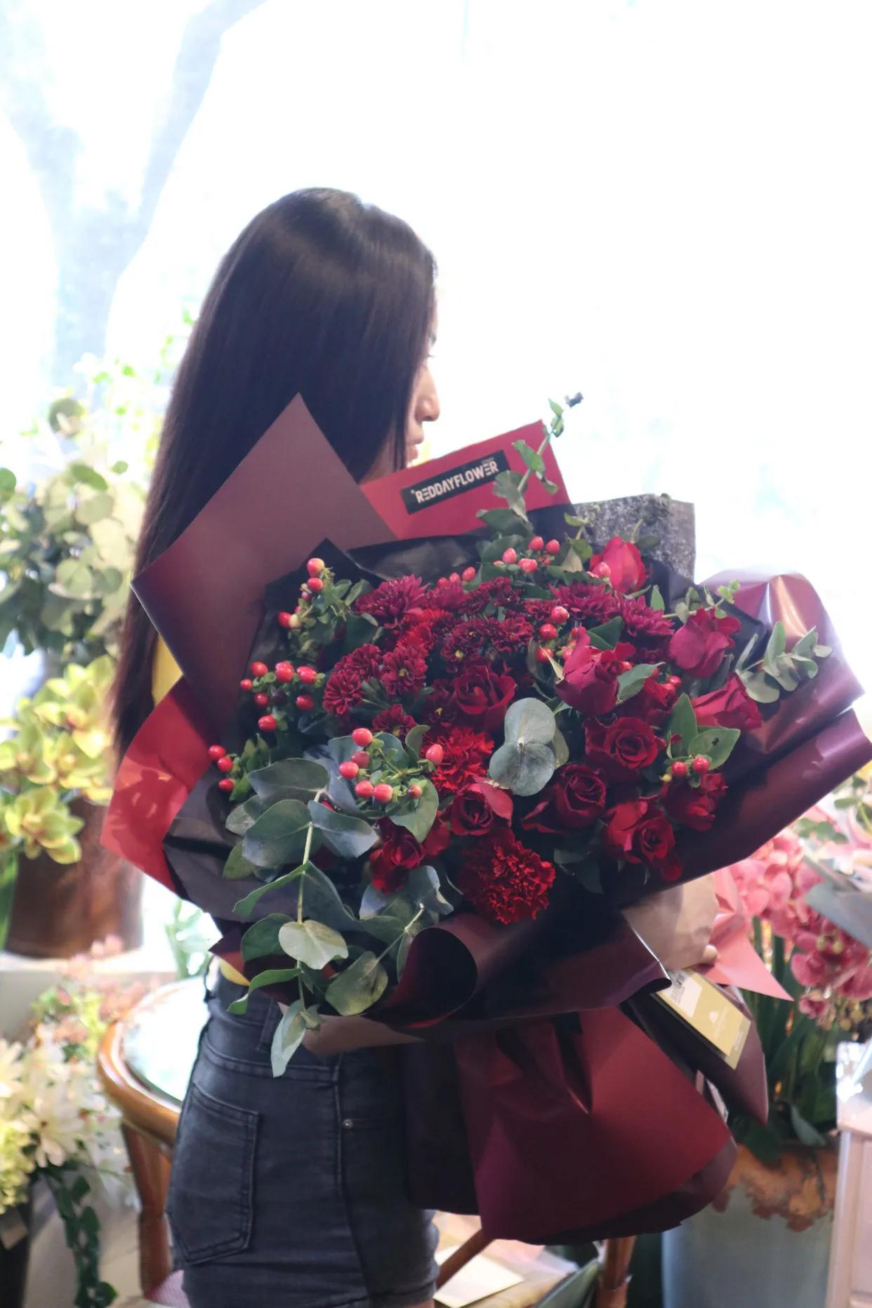 红日鲜花上饶旗舰店,红日鲜花金桂园店