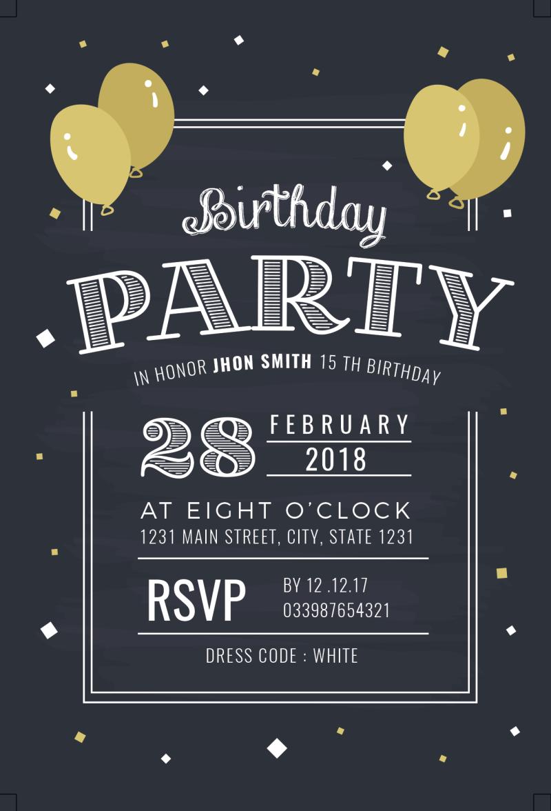 生日快乐贺卡手绘简笔画,生日卡片祝福语插画图片