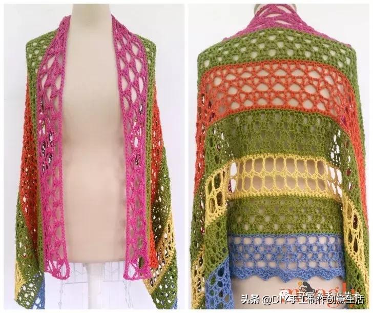 手工diy钩针编织围巾教程,diy手工编织围巾教程