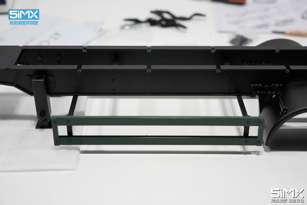 自制半挂拖车,组装一台平板车