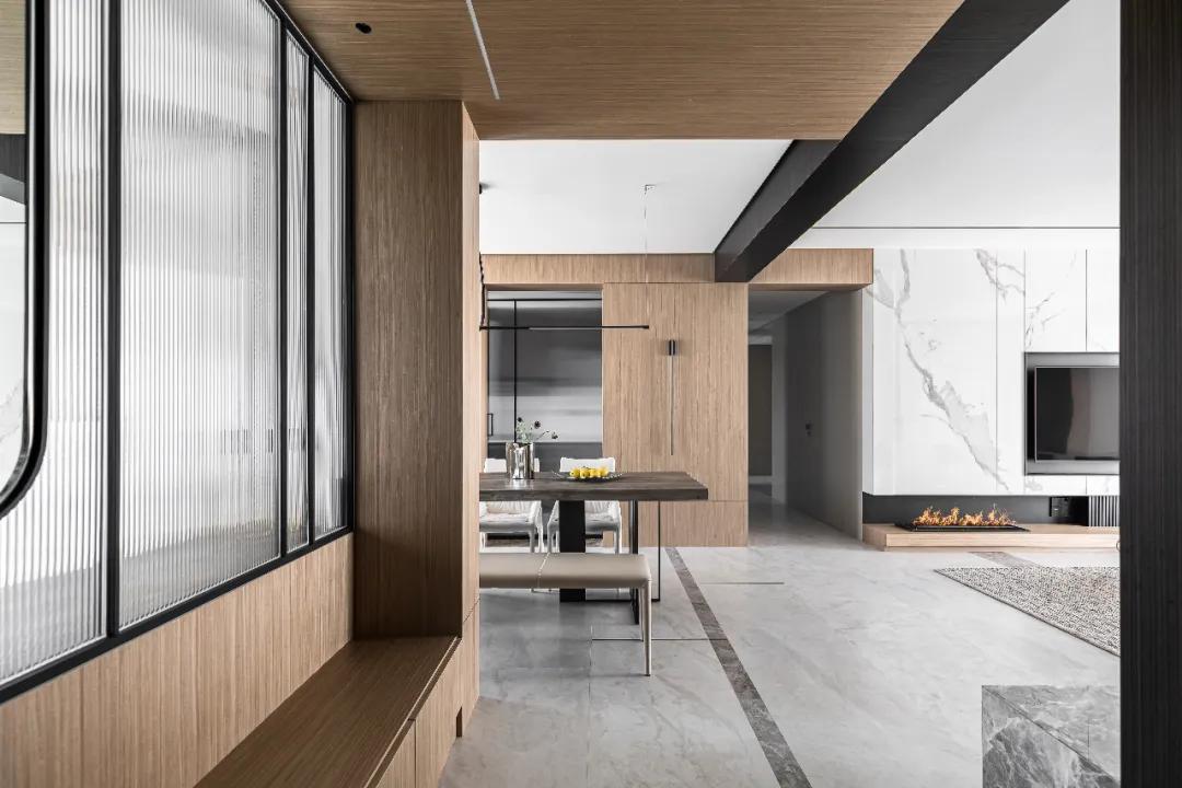 奢华顶层复式公寓,轻奢全落地窗公寓顶层