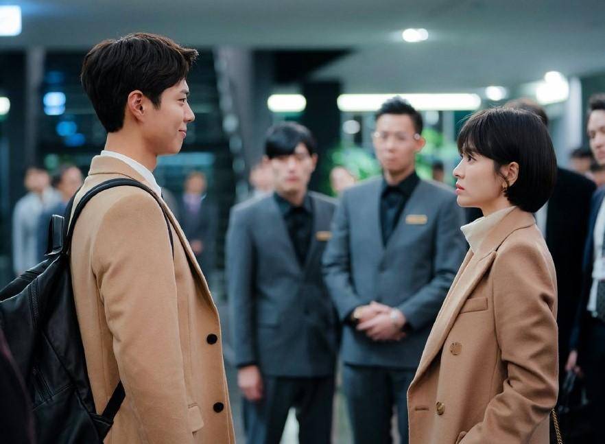 宋慧乔朴宝剑男朋友剧情超甜蜜,朴宝剑宋慧乔接吻几集