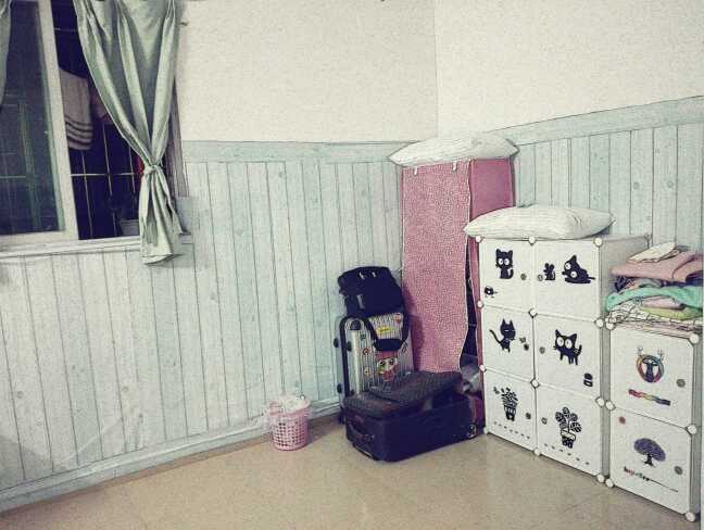 看看深圳塘朗房租2000的出租房,1000元简单改造,照样是温馨小家