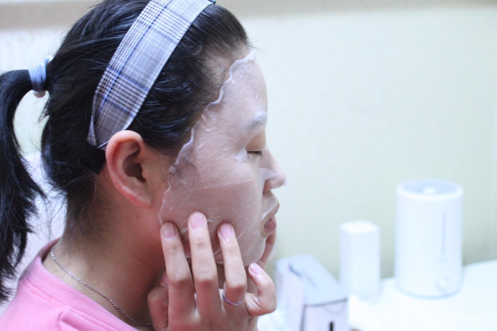 水肌莹润玻尿酸补水面膜,美肌玻尿酸精华补水面膜