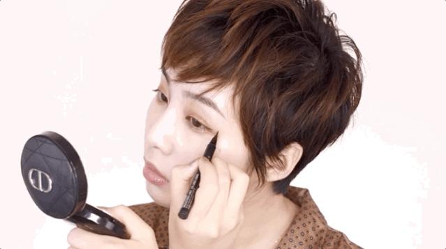 ins奶油甜杏妆,试妆如何能快速试完