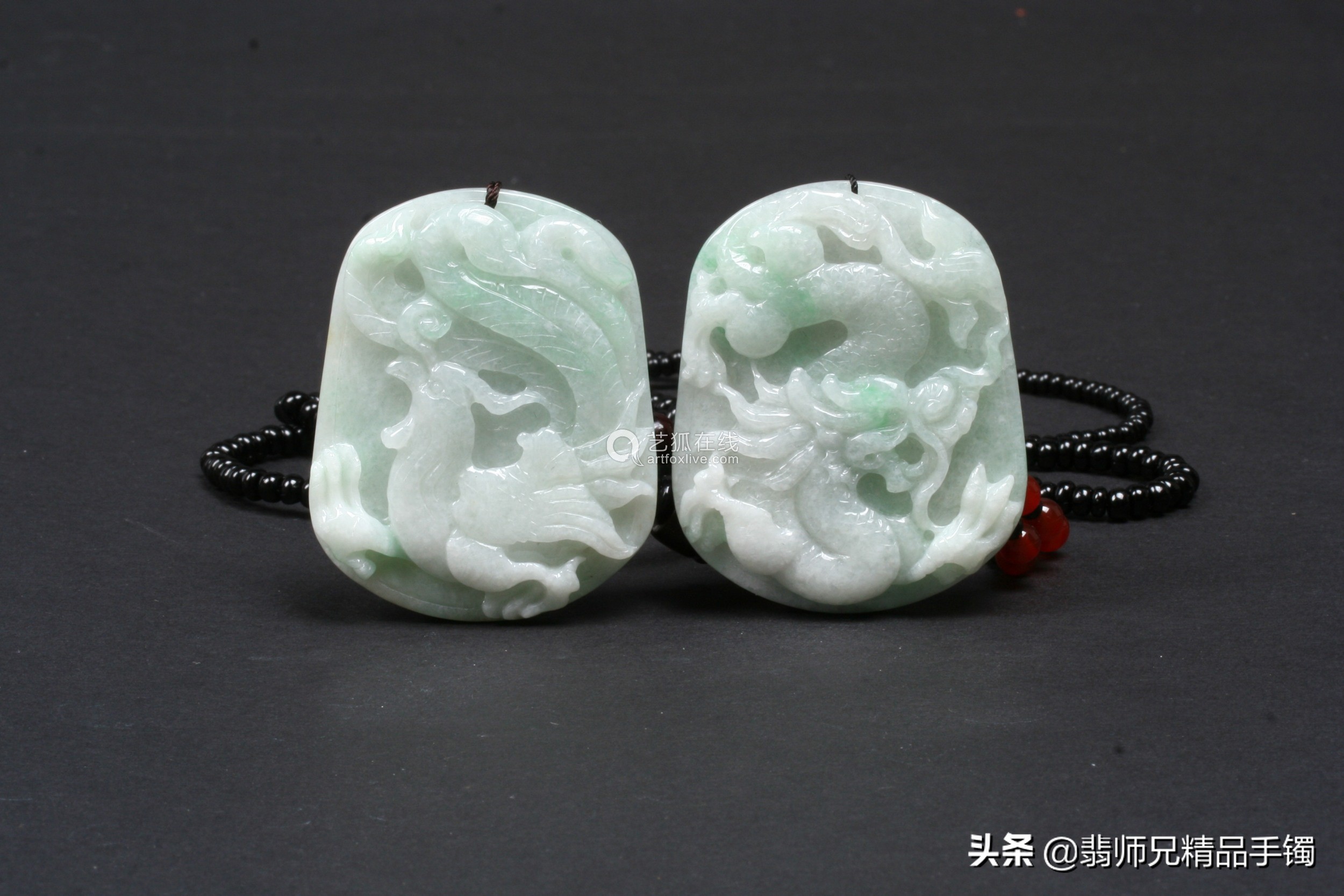 翡翠龙凤呈祥价值,翡翠龙凤牌的寓意