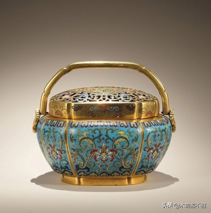 乾隆御用景泰蓝的图片大全,乾隆景泰蓝高清馆藏